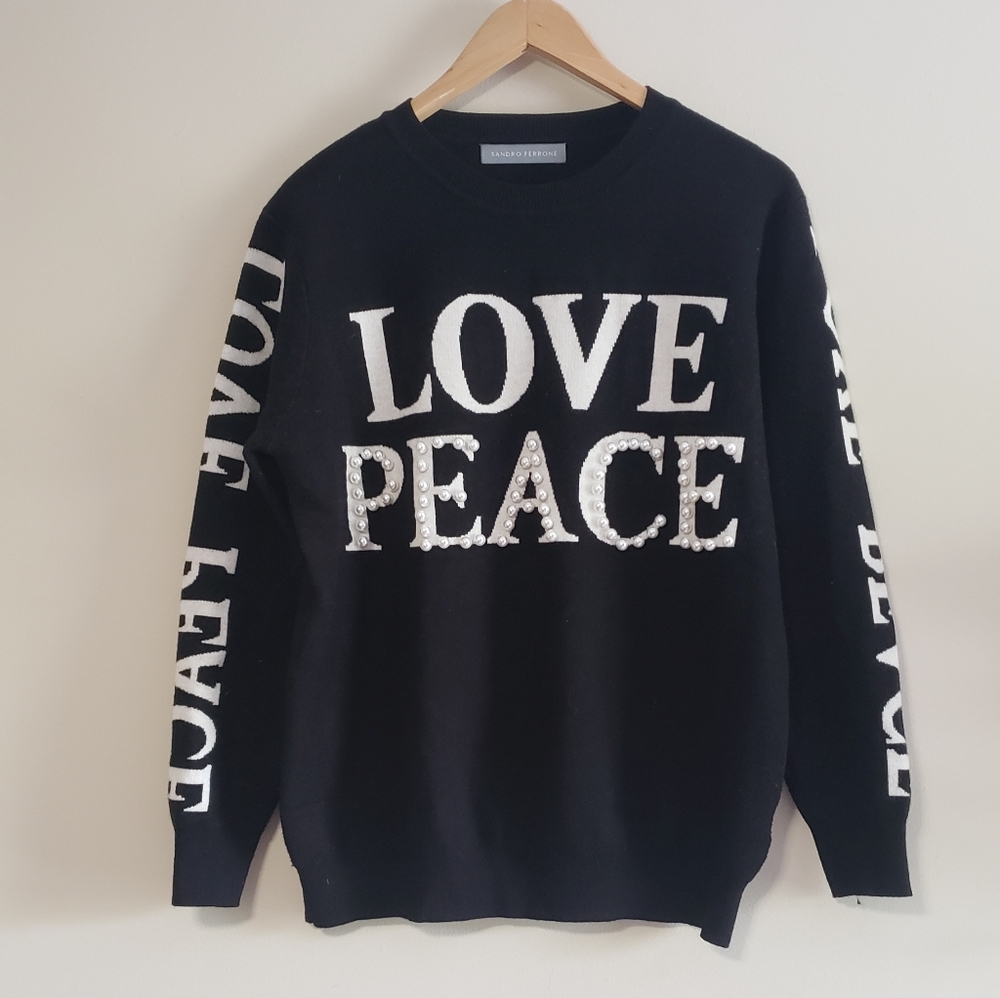 Sandro Ferrone Love Peace sweater